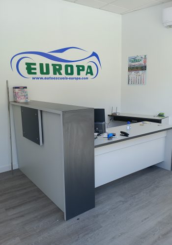 Mostrador autoescuela Europa