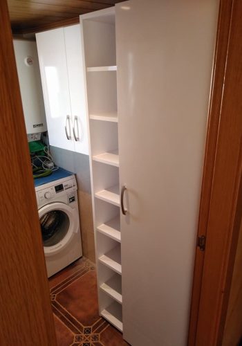 Mueble a medida en blanco mate 1