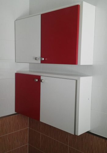 Mueble adaptado a lavabos de pie, para dos cuartos de baños de la misma vivienda 1 (4)